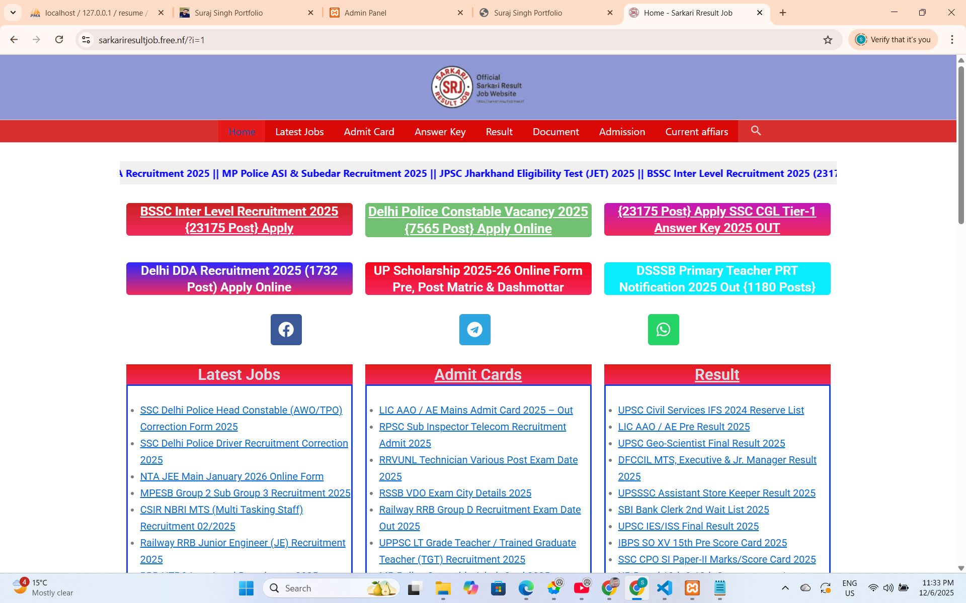 Job Post Website Wordpress